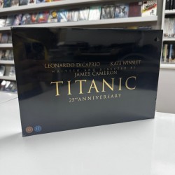 TITANIC 25th ANNIVERSARY COLLECTOR'S EDITION DELUXE 4K UHD + BLU RAY SET ( 3 DISC )