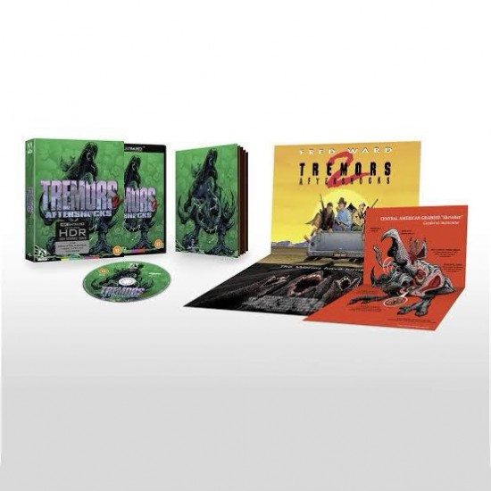 TREMORS 2 : AFTERSHOCKS ARROW VIDEO LIMITED COLLECTOR'S EDITION 4K UHD 