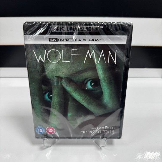 WOLF MAN - KURT ADAM 2025 4K UHD + BLU RAY WOLF MAN - KURT ADAM 2025 4K UHD + BLU RAY