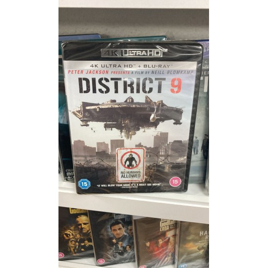 YASAK BÖLGE 9 - DISTRICT 9 4K UHD + BLU RAY YASAK BÖLGE 9 - DISTRICT 9 4K UHD + BLU RAY