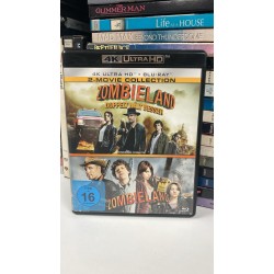 ZOMBIELAND - ZOMBIELAND : DOUBLE TAP  2 FİLM 4K UHD + BLU RAY SET ( 4 DİSK )
