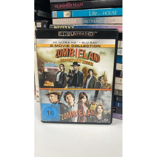 ZOMBIELAND - ZOMBIELAND : DOUBLE TAP 2 FİLM 4K UHD + BLU RAY SET ( 4 DİSK ) ZOMBIELAND - ZOMBIELAND : DOUBLE TAP 2 FİLM 4K UHD + BLU RAY SET ( 4 DİSK )