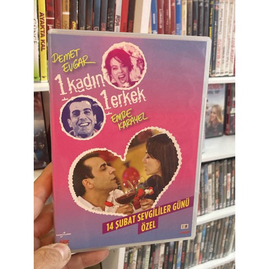 1 KADIN 1 ERKEK DVD 14 ŞUBAT SEVGİLİLER GÜNÜ