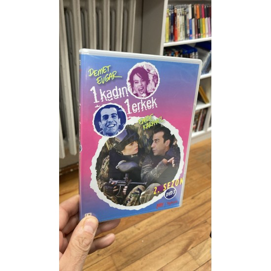 1 KADIN 1 ERKEK DVD 2.SEZON DVD 3 1 KADIN 1 ERKEK DVD 2.SEZON DVD 3