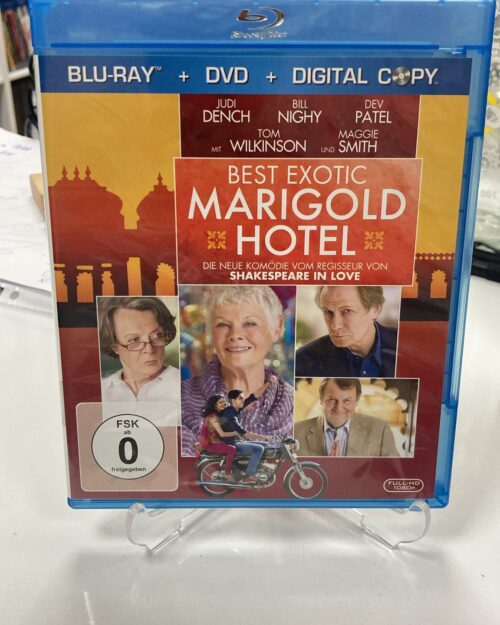 Best Exotics Marigold Hotel Blu Ray