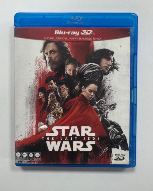Star Wars : The Last Jedi 3d + 2d + Bonus Blu Ray