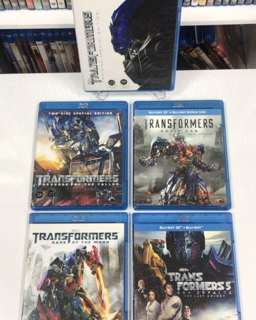 Transformers 5 Film Blu Ray Set