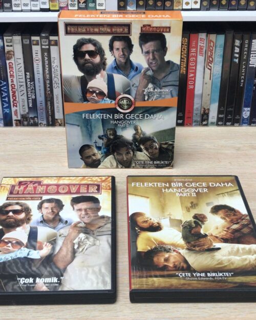 Felekten Bir Gece 1-2 / Hangover 1-2 DVD Box Set