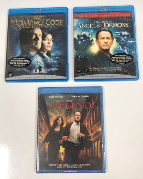 Da Vinci Trilogy Blu Ray Set