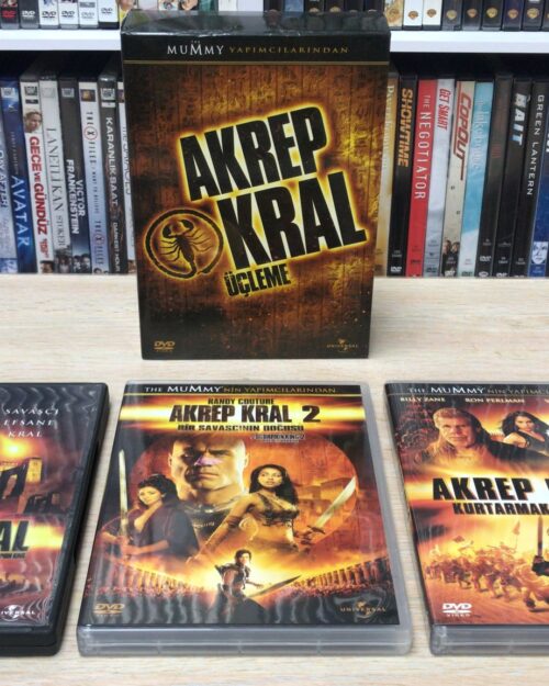 Akrep Kral Uclemesi DVD Box Set