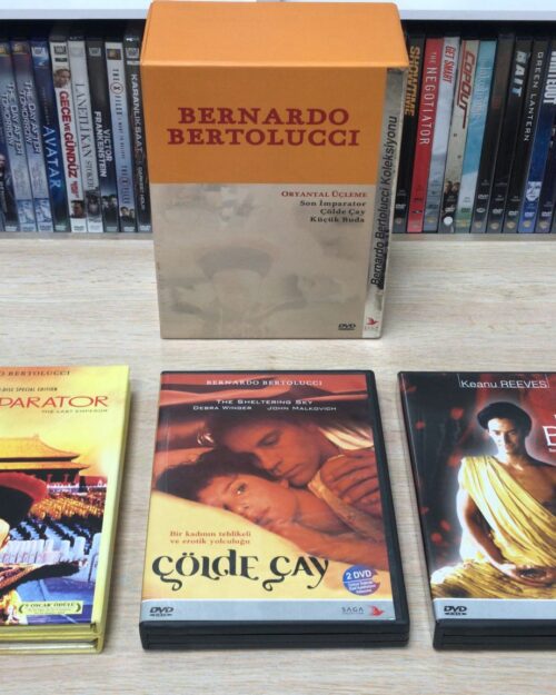 Bernardo Bertolucci : Oryantal Üçleme Koleksiyonu Saga -3 Film 7 DVD Box Set