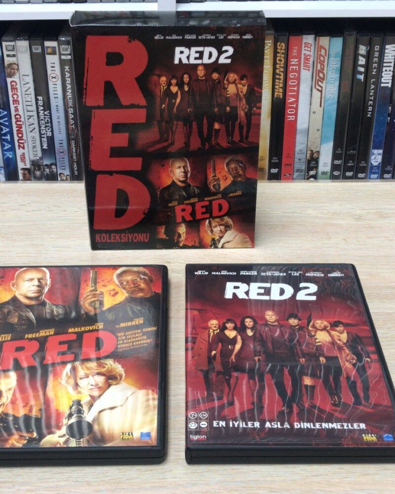RED – RED 2 DVD BOX SET – Joker Film Kulübü