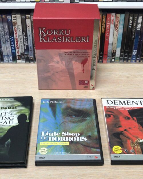Korku Klasikleri Koleksiyonu Saga – 3 Film 4 Disk
