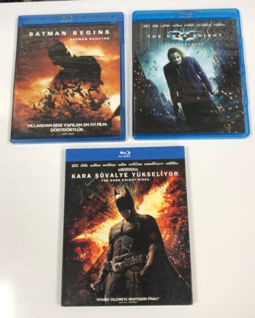 Kara Sovalye Uclemesi – The Dark Night Trilogy Blu Ray Set