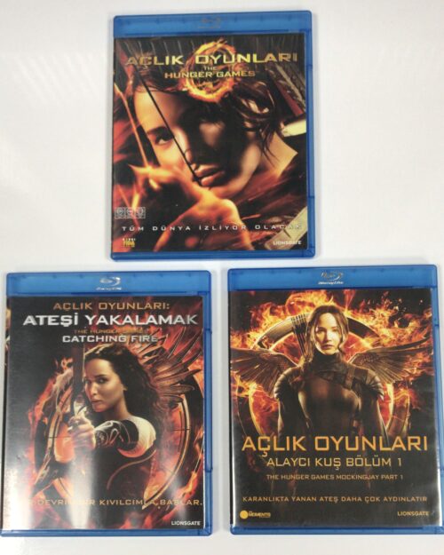 Aclik Oyunlari – 3 Film Blu Ray Set