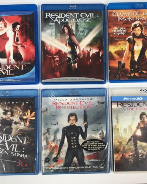 Resident Evil – 6 Film Blu Ray Set