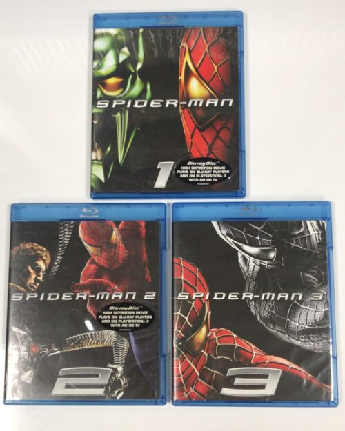 Spider Man Trilogy Blu Ray Set