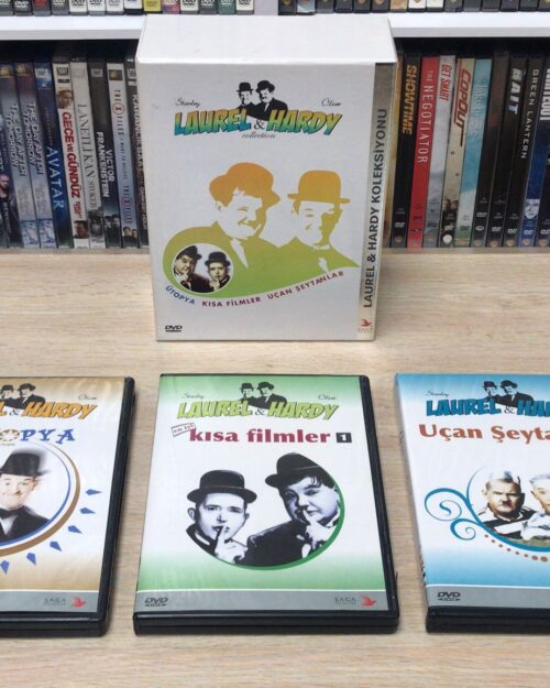 Laurel Hardy Koleksiyonu Saga – 3 Film DVD Box Set