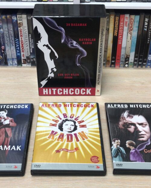 Hitchcock Koleksiyonu 1 Saga – 3 Film DVD Box Set