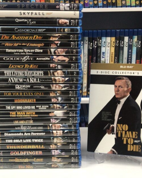 James Bond – 25 Film Tam Seri Blu Ray Set