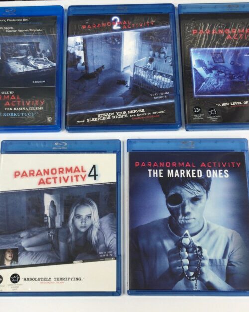 Paranormal Activity – 5 Film Blu Ray Set
