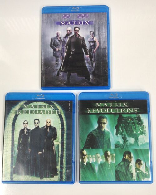 Matrix Trilogy Blu Ray Set