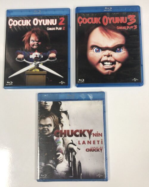 Child Play ( Chucky ) 3 Film Blu Ray Set