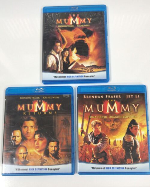 The Mummy 3 Film Blu Ray Set