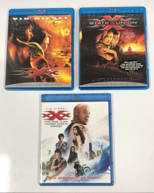 Xxx – Yeni Nesil Ajan – 3 Film Blu Ray Set