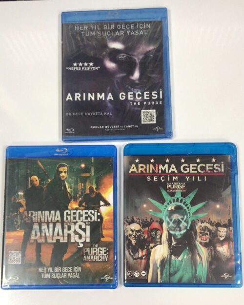 Arinma Gecesi – The Purge 3 Film Blu Ray Set