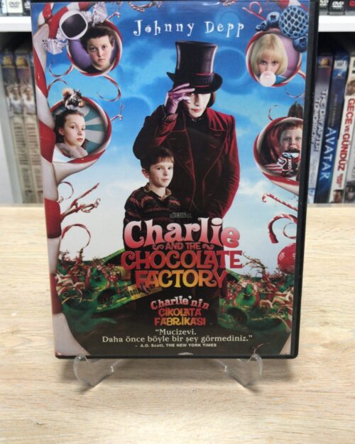 Charlie And The Chocolate Factory – Çarli’nin Çikolata Fabrikasi DVD