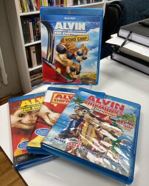 Alvin Ve Sincaplar Serisi Bluray