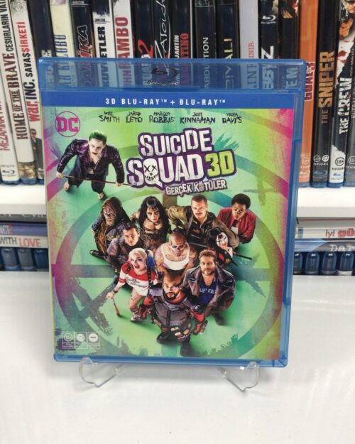 Suicide Squad – Gerçek Kötüler 3d2d Bluray