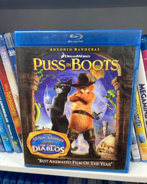 Çizmeli Kedi Bluray