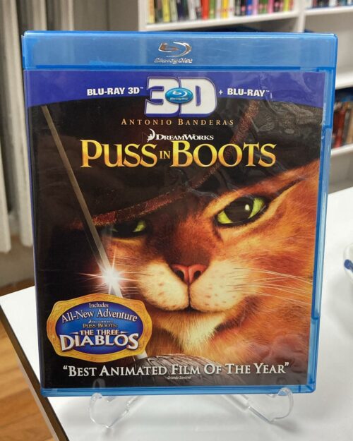 Çizmeli Kedi 3d2d Bluray