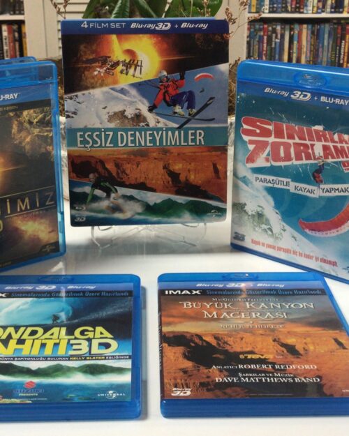 Eşsiz Deneyimler – 4 Belgesel 3d2d Blu Ray Box Set