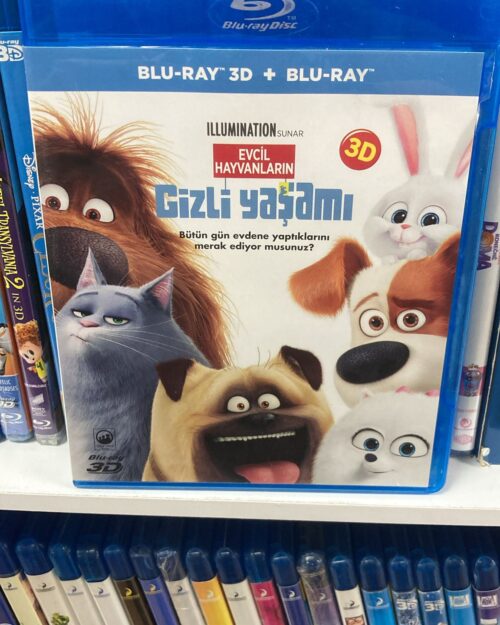 Evcil Hayvanlarin Gizli Yaşami 3d2d Bluray