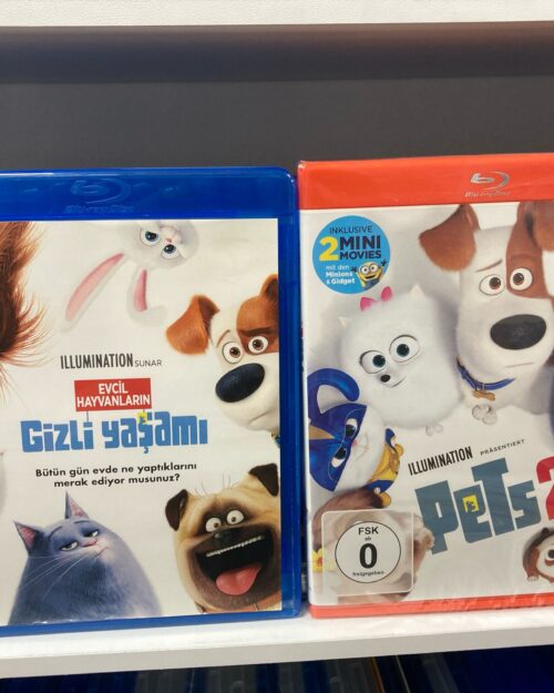 Evcil Hayvanlarin Gizli Yaşami 1-2 Bluray