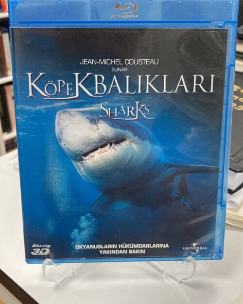 Jean Michel Cousteau – Köpekbaliklari 3d2d Blu Ray