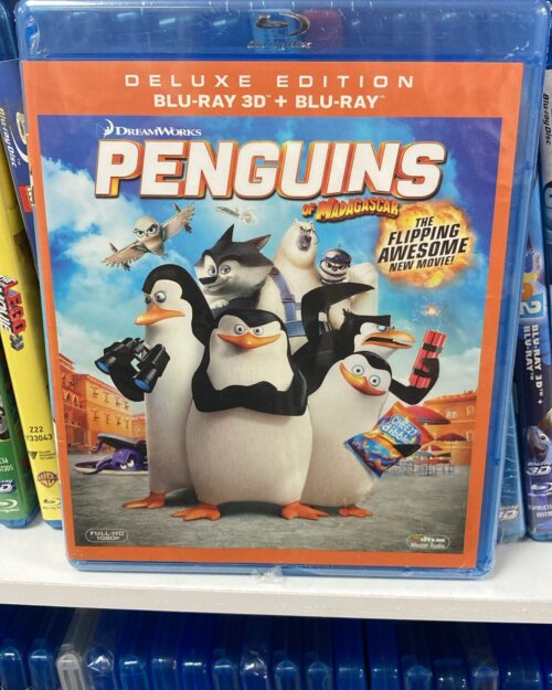 Madagaskar Penguenleri 3d2d Bluray