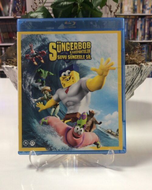 Süngerbob Karepantolon : Suyu Süngerle Sil Bluray