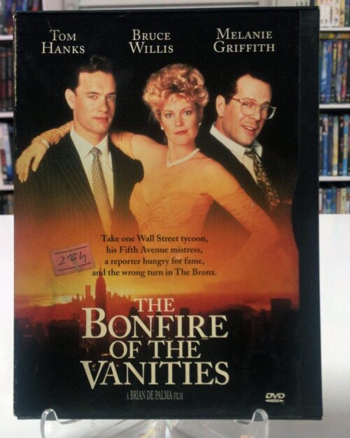 The Bonfire Of The Vanities DVD Snapcase