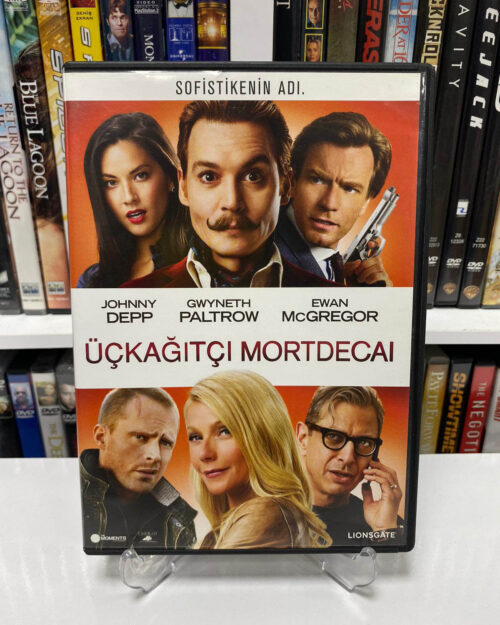Üç Kağitçi Mortdecai DVD