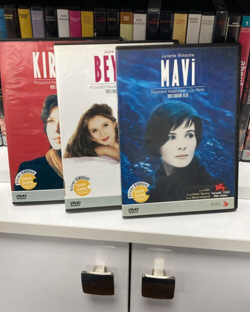 Üç Renk Üçlemesi ( Mavi / Kirmizi / Beyaz ) –  Krzysztof Kieslowski  3 Film DVD