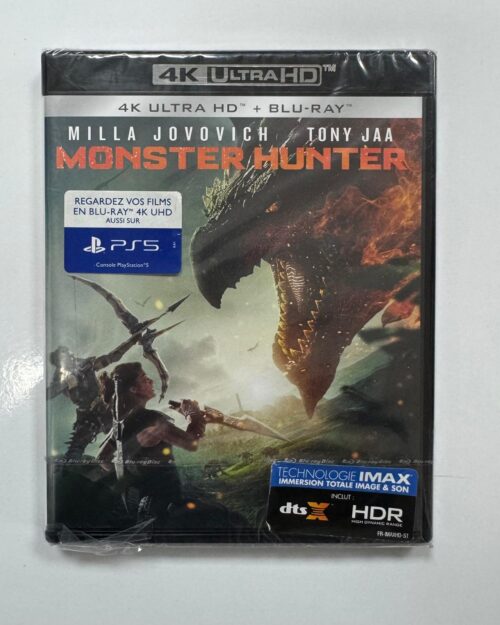 Monster Hunter 4K UHD + Blu Ray