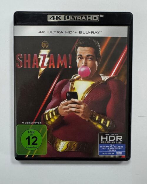 Shazam : 6.guc 4K UHD + Blu Ray