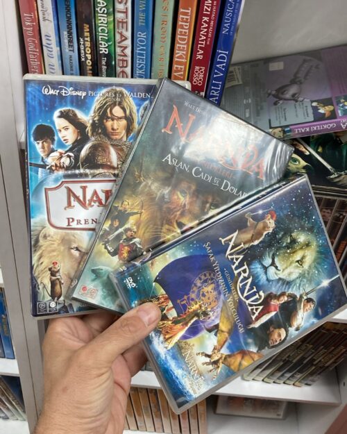 Narnia Gunlukleri Serisi 3 Film DVD Set