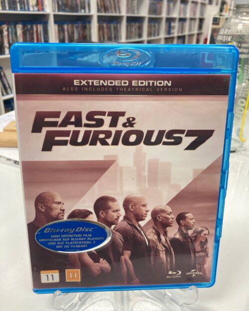 Fast & Furious 7 Blu Ray