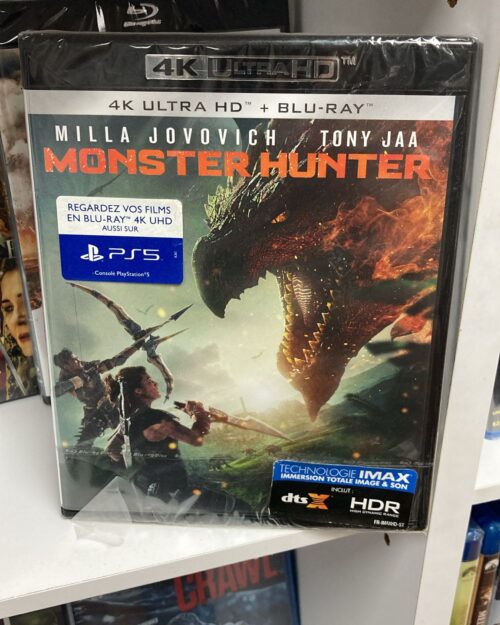 Monster Hunter 4K UHD + Blu Ray
