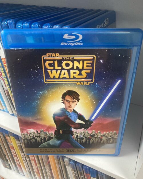 Star Wars : The Clone Wars Blu Ray + Digital Copy